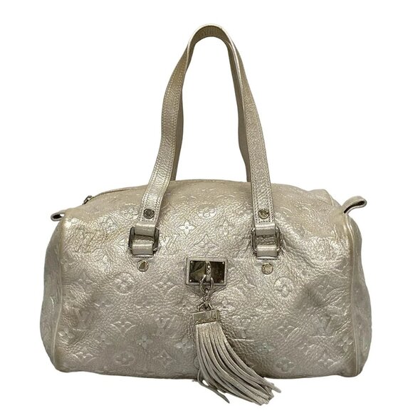 LOUIS VUITTON Comete Argent Monogram Shimmer Handbag 585-081525 - Picture 1 of 11